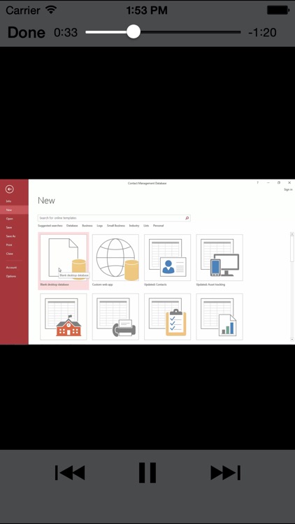 LearnForAccess2016 screenshot-3