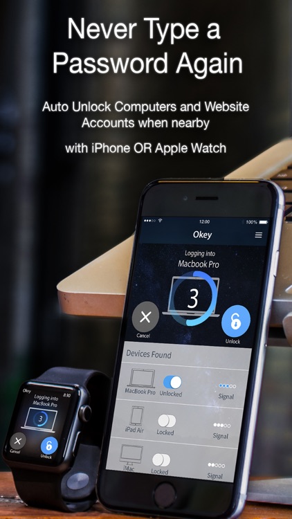 Okey Security - Unlock Your Mac Without A Password