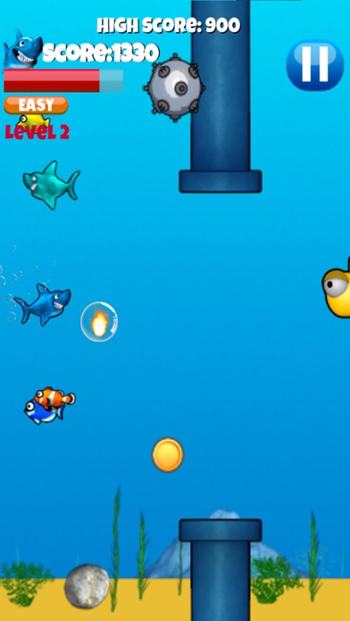 How to cancel & delete Jumpy Shark - Underwater Action Game For Kids from iphone & ipad 3