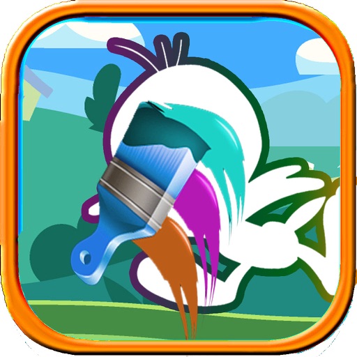Coloring Book For Girls Tweety Bird Draw Edition iOS App