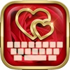 Keyboard Color & Wallpaper Love : Valentine Themes
