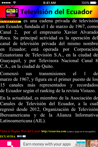 BlixTv - Televisión de Ecuador screenshot 4