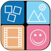 Icon Square Photo Collage Maker - Frames Layout, shape maker, Pics Collage Templates,  Mixture Of Picture