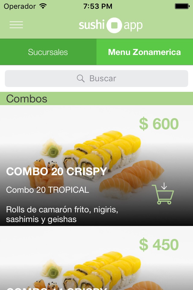 SushiApp screenshot 2