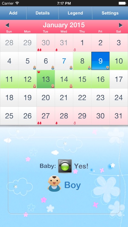 Menstrual Calendar for Teens