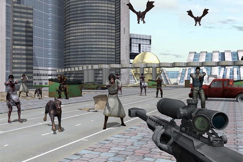 Dead City Zombie Frontier Shooting screenshot 3
