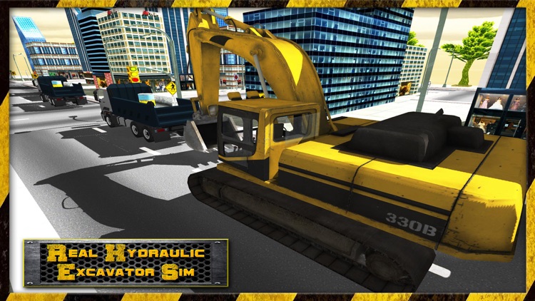 Real Hydraulic Excavator Simulator - Real Crane Operator & Sand Excavator Game