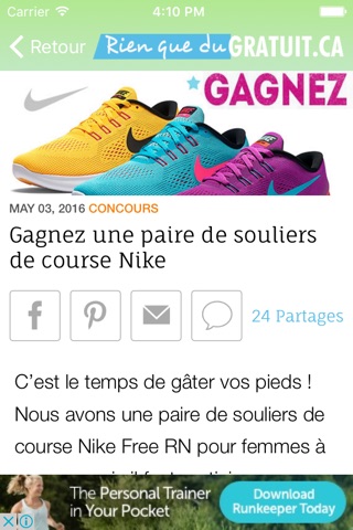 Gratuit: RienQueDuGratuit.ca screenshot 4