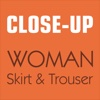 Close-Up Woman Skirt & Trousers