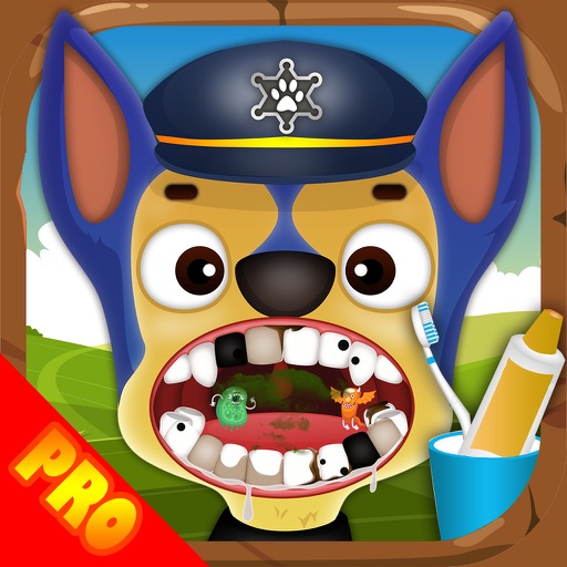 Crazy Little Dog Dentist Mania – Animal Teeth Games for Kids Pro icon