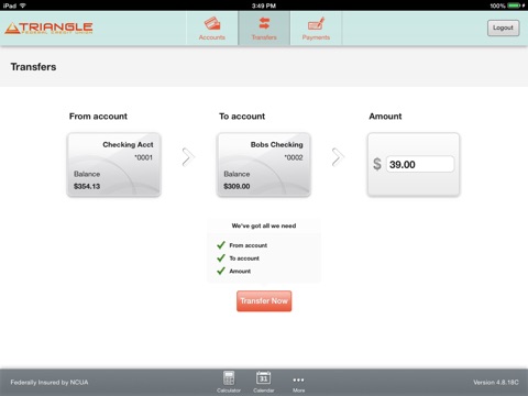 Triangle FCU for iPad screenshot 4