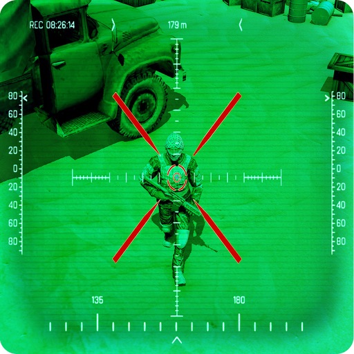 Night Vision Sniper Assassin 3D - Elite US Commando Shooting Game Icon