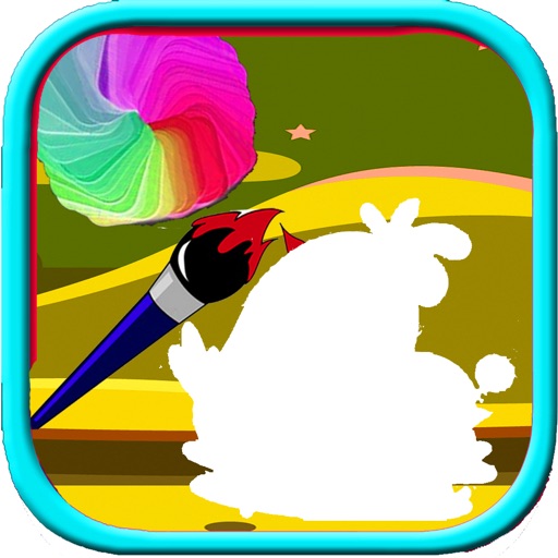 Color For Kids Game galinha Edition iOS App