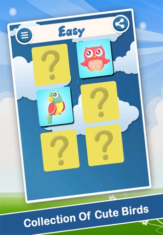 Bird Matching Puzzle - Free Puzzle Game For Kids screenshot 2