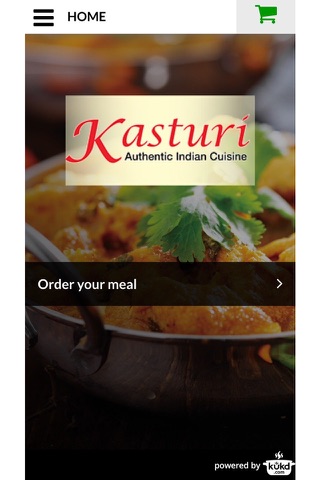 Kasturi Authentic Indian Cuisine Takeaway screenshot 2