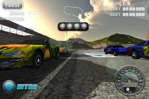N.O.S. Car Speedrace screenshot 4