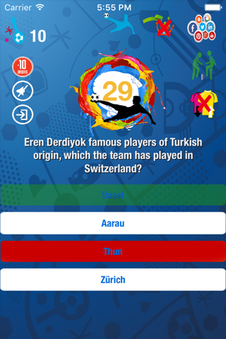 Trivia Quiz for "Euro 2016" screenshot 2