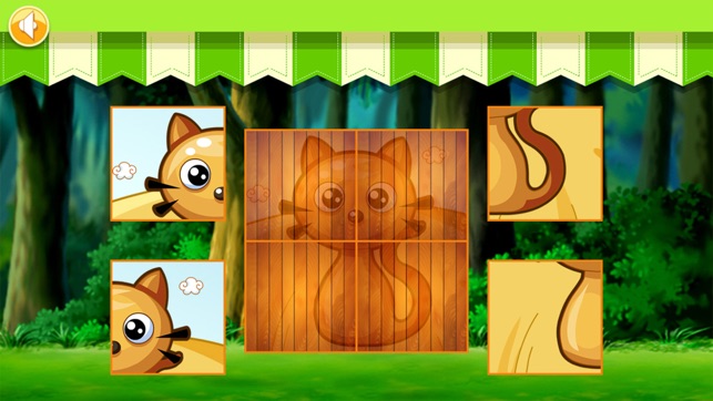 卡通動物拼圖（1-4歲幼兒益智啟蒙拼圖遊戲，小黃鴨早教系列）(圖3)-速報App