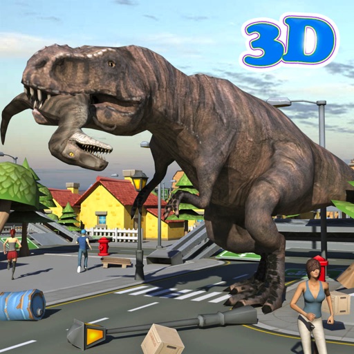 Clash of Dino hunter 3d Simulator game Icon