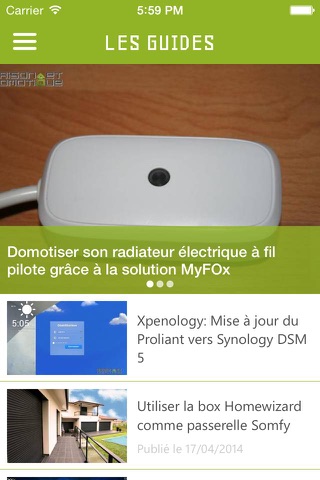 Maison & Domotique screenshot 2