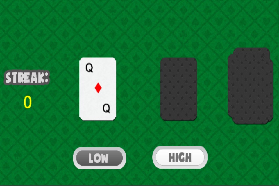 High Low Card screenshot 4