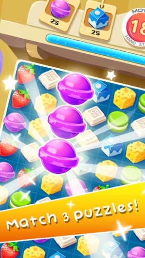 Yummy Pop - Fun match 3 game for family about candy and gumm(圖2)-速報App