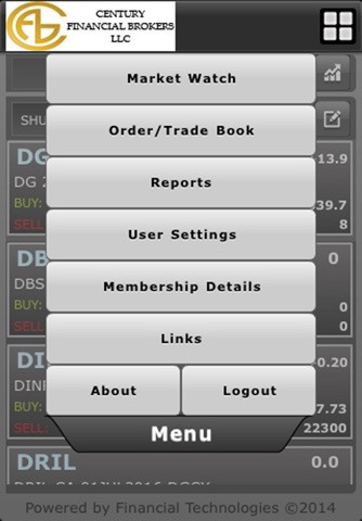 CFB DGCX Mobile Trader screenshot 3