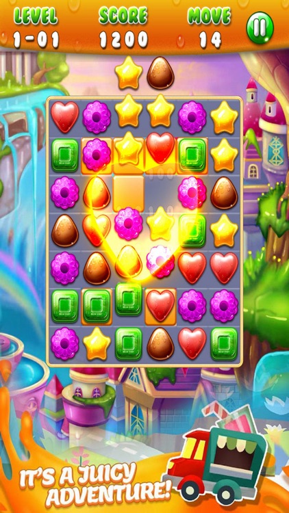 Puzzle Candy Star: Ice mania