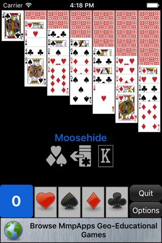 Moosehide Solitaire screenshot 2