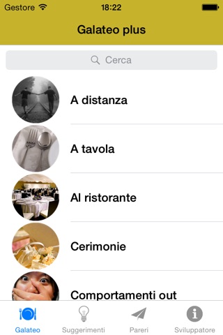Galateo plus screenshot 2