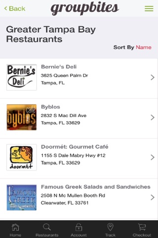 GroupBites Restaurant Delivery Service screenshot 2