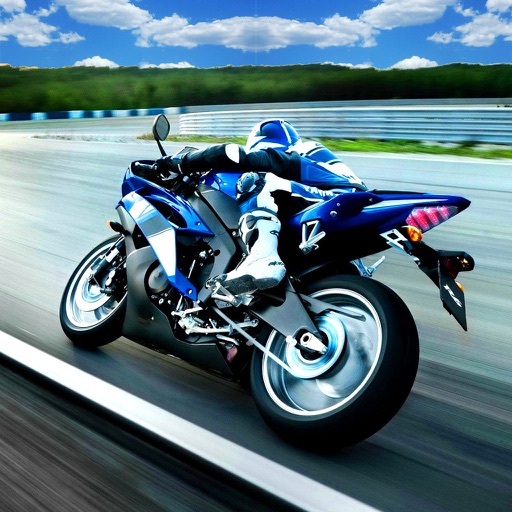 Speed Motorbike Racer Icon