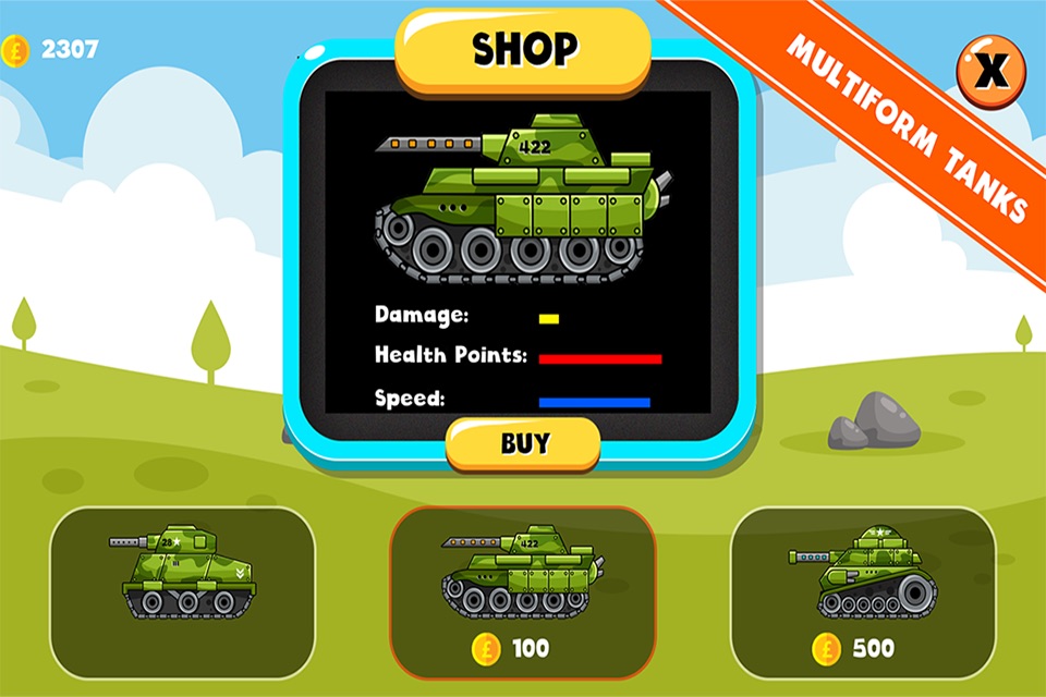 Tank Battle Invasion screenshot 2