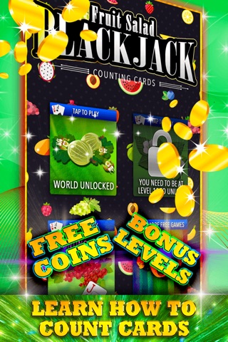 Fruit Salad Blackjack: 21 Counting Cards screenshot 2