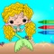 Mermaid World Story Coloring Book Game For Kids