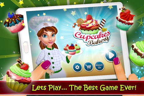 Cupcake Bakery - Cooking Game screenshot 3