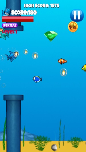 Jumpy Shark - Underwater Action Game For Kids(圖2)-速報App