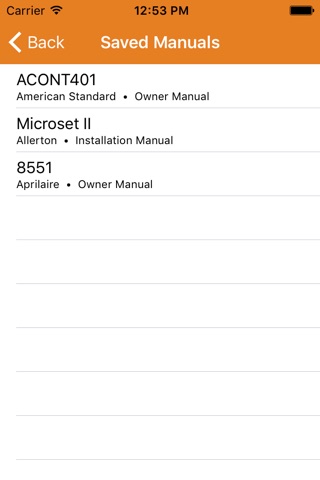 HVAC Thermostats by Manuals A to Z screenshot 4
