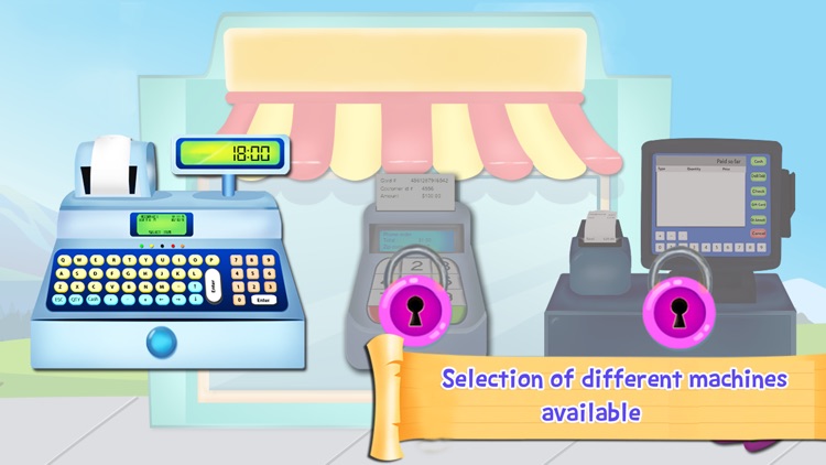 Supermarket Cash Register Sim- Kids Educational Shopping Mall & Time Management Fun Games screenshot-4