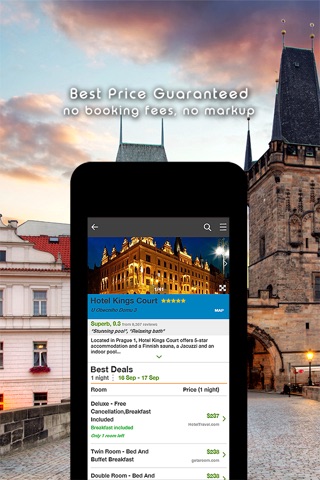 Prague, Czech Republic Hotel Search, Compare Deals & Booking With Discount screenshot 3