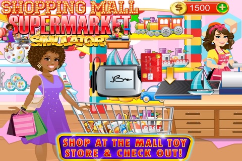 Mall & Shopping Supermarket Cash Register Simulator - Kids Cashier Games FREE screenshot 2