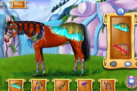 Horse Caring Mane Tressage screenshot 2