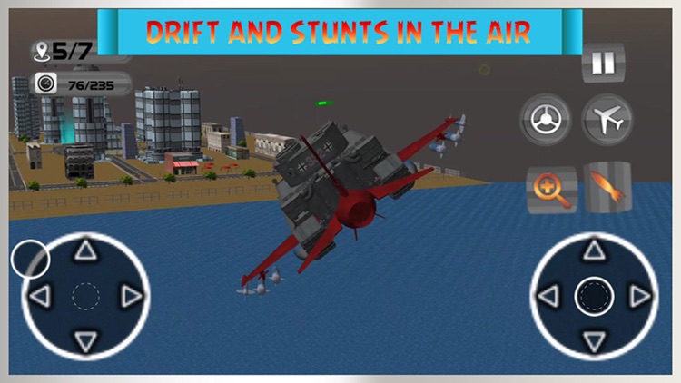Flying Tank Flight Simulator Pro screenshot-3