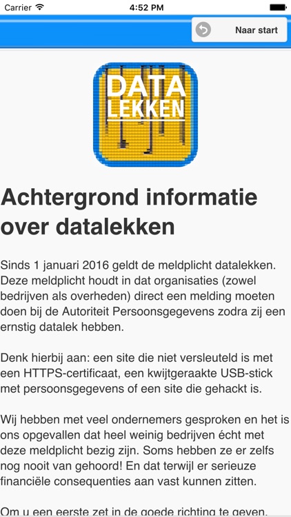 DatalekkenApp screenshot-3