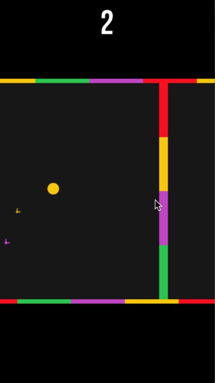 Flappy Colorful Ball screenshot-4