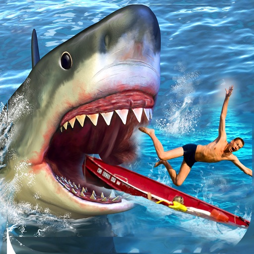 Hungry Shark Attack - Fish Games Shark World Shark Evolution Shark