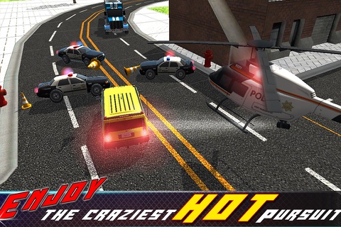 Fast Police Car Chase 2016: Smash the criminals cars to get Busted screenshot 3