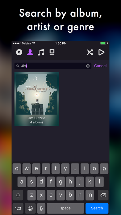 How to cancel & delete Harken Music Player Universal from iphone & ipad 3