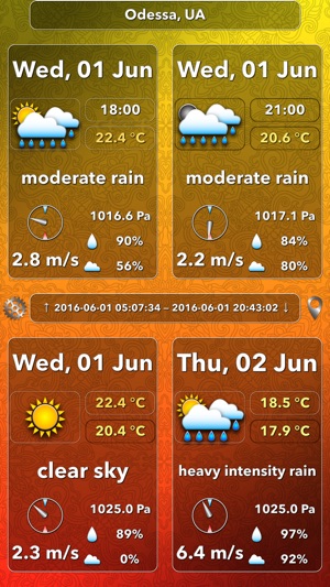 OWeather – 天氣預報和氣象圖(圖3)-速報App