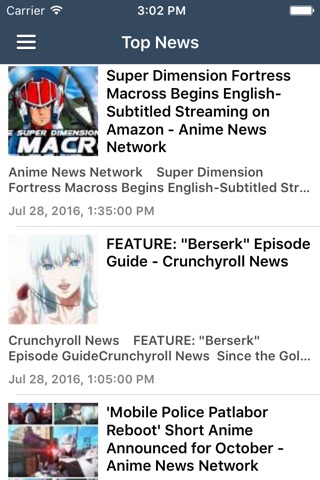 Anime News & Music, Videos & Shows Pro Edition screenshot 2